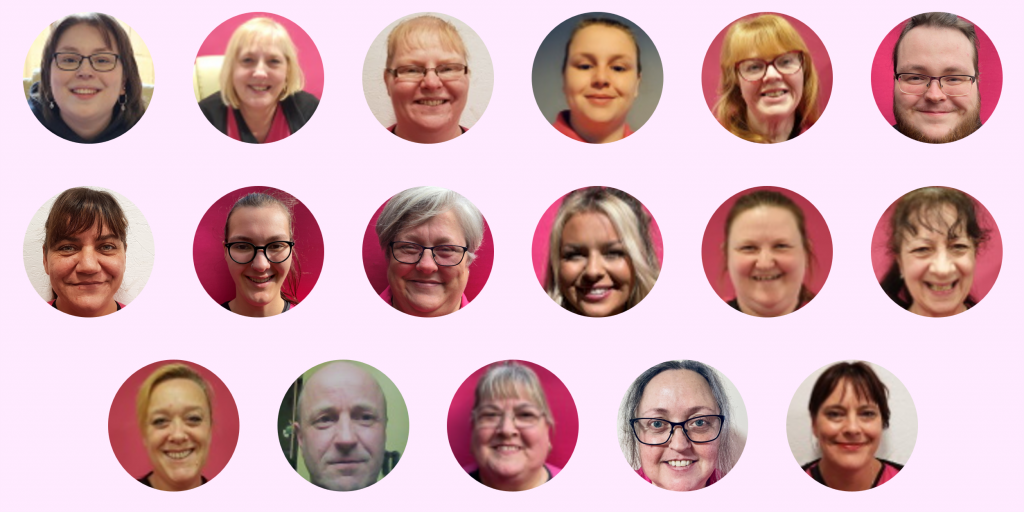 Photos of all staff at Teign Angels, as of 9th October 2025