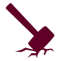 A hammer icon
